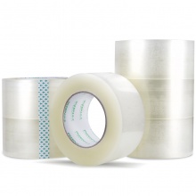 得力品正30933封箱膠帶60mm×200y×45um(6卷/筒)(普透)