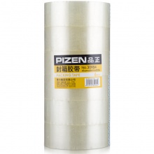 得力品正30904封箱膠帶45mm×200y×45um(6卷/筒)(普透)