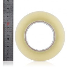 得力30335封箱膠帶60mm×200y×45um(6卷/筒)(普透)