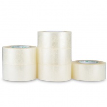得力30335封箱膠帶60mm×200y×45um(6卷/筒)(普透)