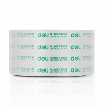 得力30325封箱膠帶60mm×100y×50um(6卷/筒)(高透)