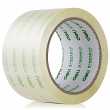 得力30323封箱膠帶60mm×60y×50um(6卷/筒)(高透)