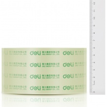 得力30323封箱膠帶60mm×60y×50um(6卷/筒)(高透)