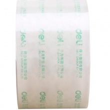得力30321封箱膠帶60mm×40y×50um(6卷/筒)(高透)