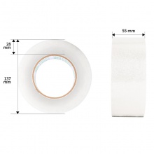 得力30278封箱膠帶55mm×200y×50um(6卷/筒)(普透)