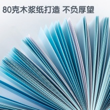 得力21719便簽本(藍)(本)