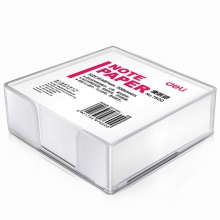 得力7600便條紙帶盒91×87(白)(盒)