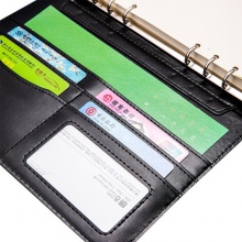 得力3197商務(wù)記事本-25k-210×145mm-100張(黑)