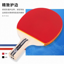安格耐特F2328二星乒乓球拍(紅+黑)(直拍)(單支裝)