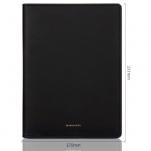 得力22287萬用手冊-8.5in-210mm×145mm/100張(黑)