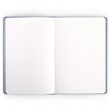 得力22292自填式日計(jì)劃效率手冊(cè)-A5-210mm×143mm/128張(藍(lán))