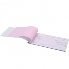 得力3497三聯(lián)單欄收據(jù)(藍)