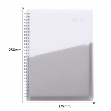 得力LB570_PP螺旋本(樂素)