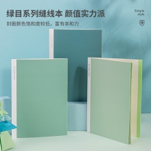 得力FA540-3縫線本(綠目)(包)