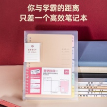 得力24501高效筆記本(透明)(本)