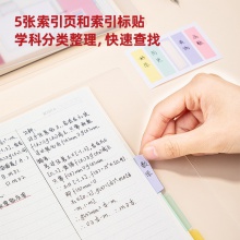 得力24501高效筆記本(透明)(本)