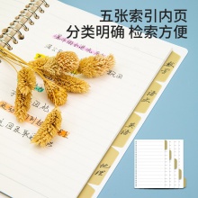 得力GHB560活頁本(0系列混色)(本)