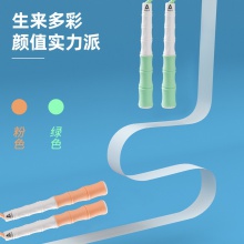 安格耐特F4140包膠手柄竹節(jié)跳繩(粉)(單根裝)