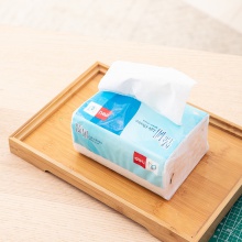 得力MR3130-01軟包抽取式面巾紙(白)(6包/提)