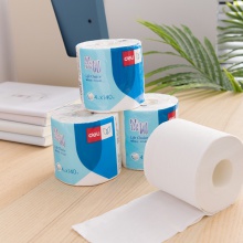 得力WJ4140-01卷筒式衛(wèi)生紙(混)(10卷/提)