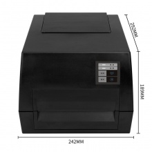 得力DL-825T（NEW） 熱轉(zhuǎn)印打印機(jī)(黑)(臺(tái))