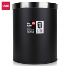 得力9199清潔桶(單色)(只)235×290mm金屬桶身，圓形敞口