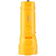 得力3661LED充電式手電筒(黃)(只) 300mAh