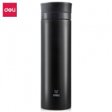 得力17658保溫杯(310ml)(深灰)(1個(gè)/盒)
