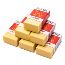 得力71065考試橡皮(黃)