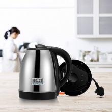 得力85602電熱水壺（1.5L）(本色)單層不銹鋼