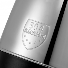 得力85603電熱水壺（1.7L）(本色)單層不銹鋼