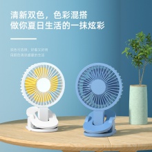 得力85810-USB夾子風扇(白色)(1臺/盒)