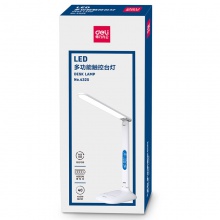 得力4325LED可充電帶屏幕臺燈(白色)1200mAh DC5V