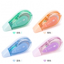 得力71542靜音修正帶_5mmx12m膜帶(混)(卡)